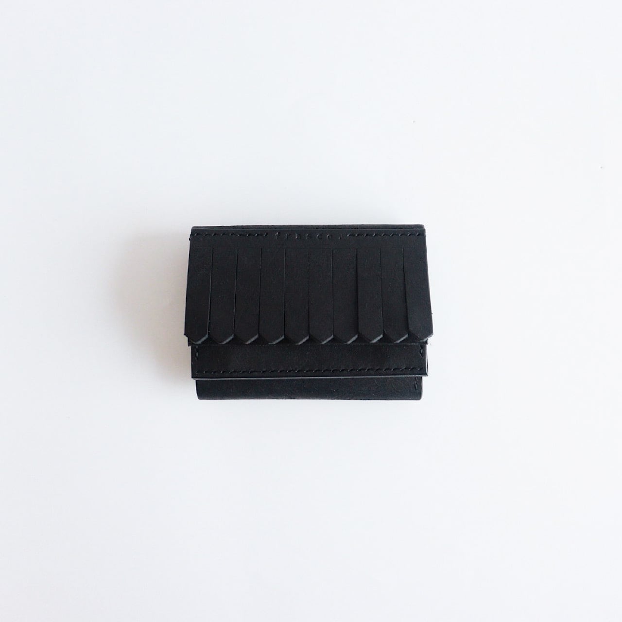 black fringe wallet