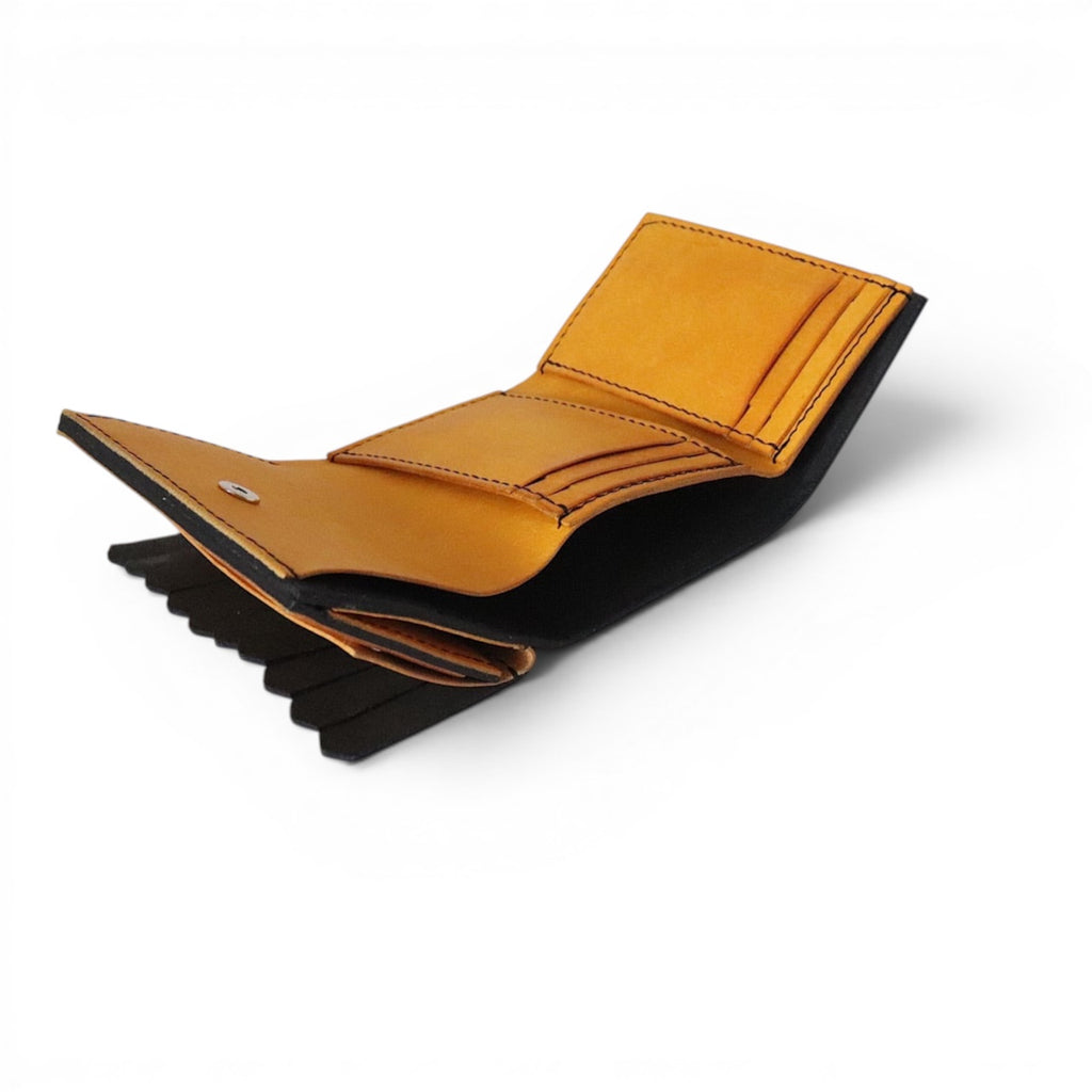 by color fringe wallet