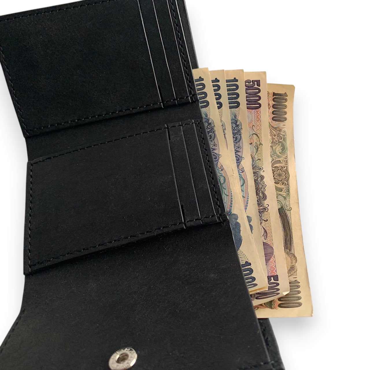 black fringe wallet