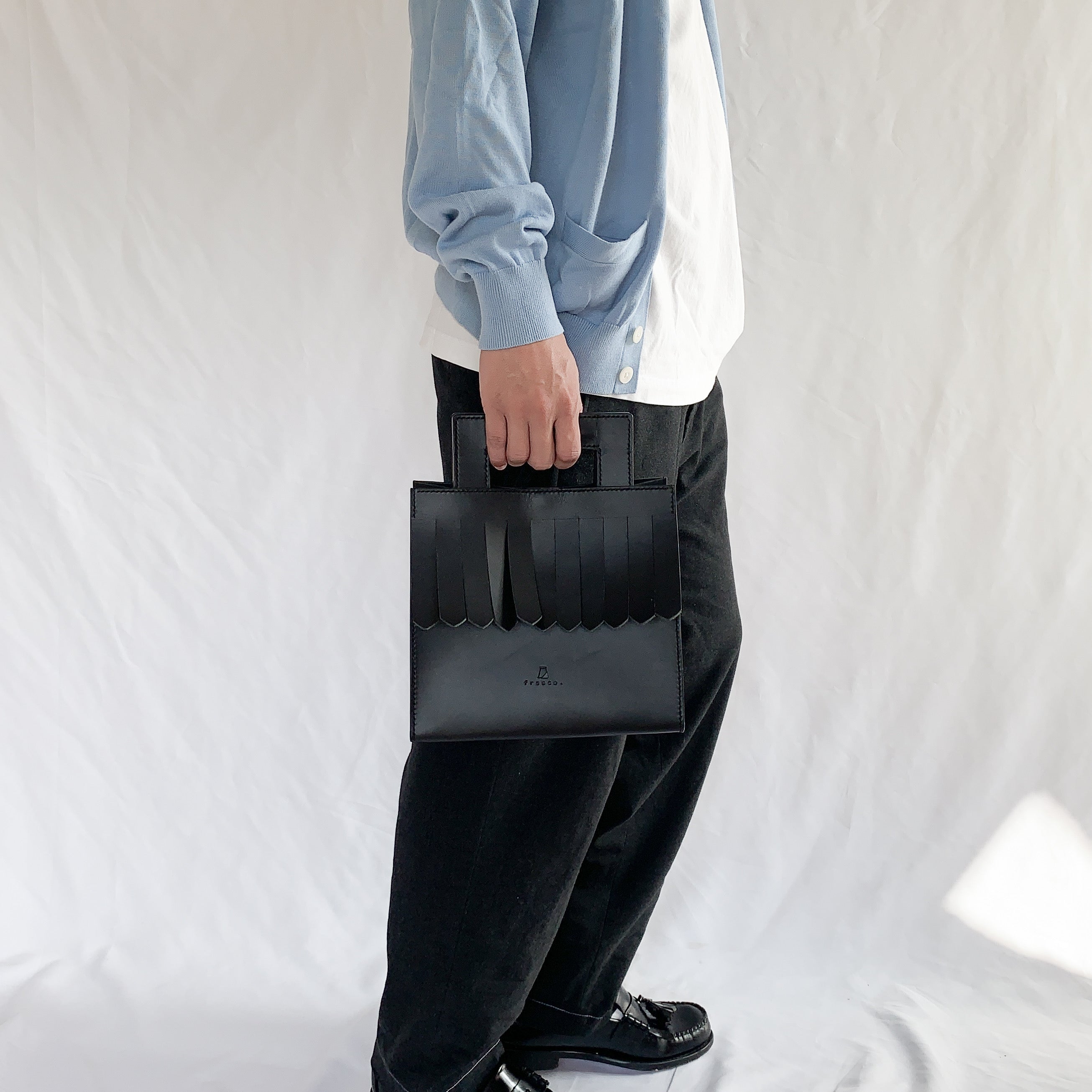 fringe hand bag