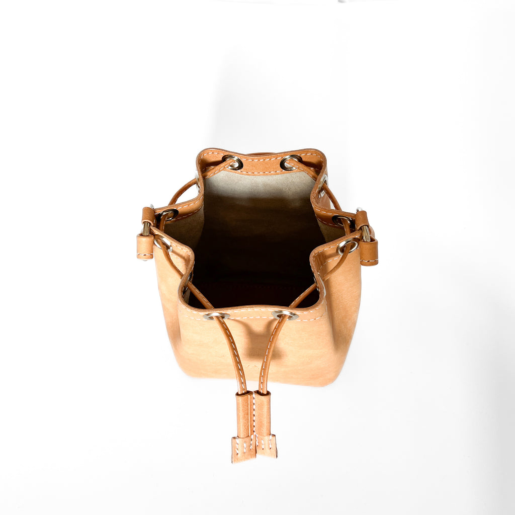 lala purse bag / natural