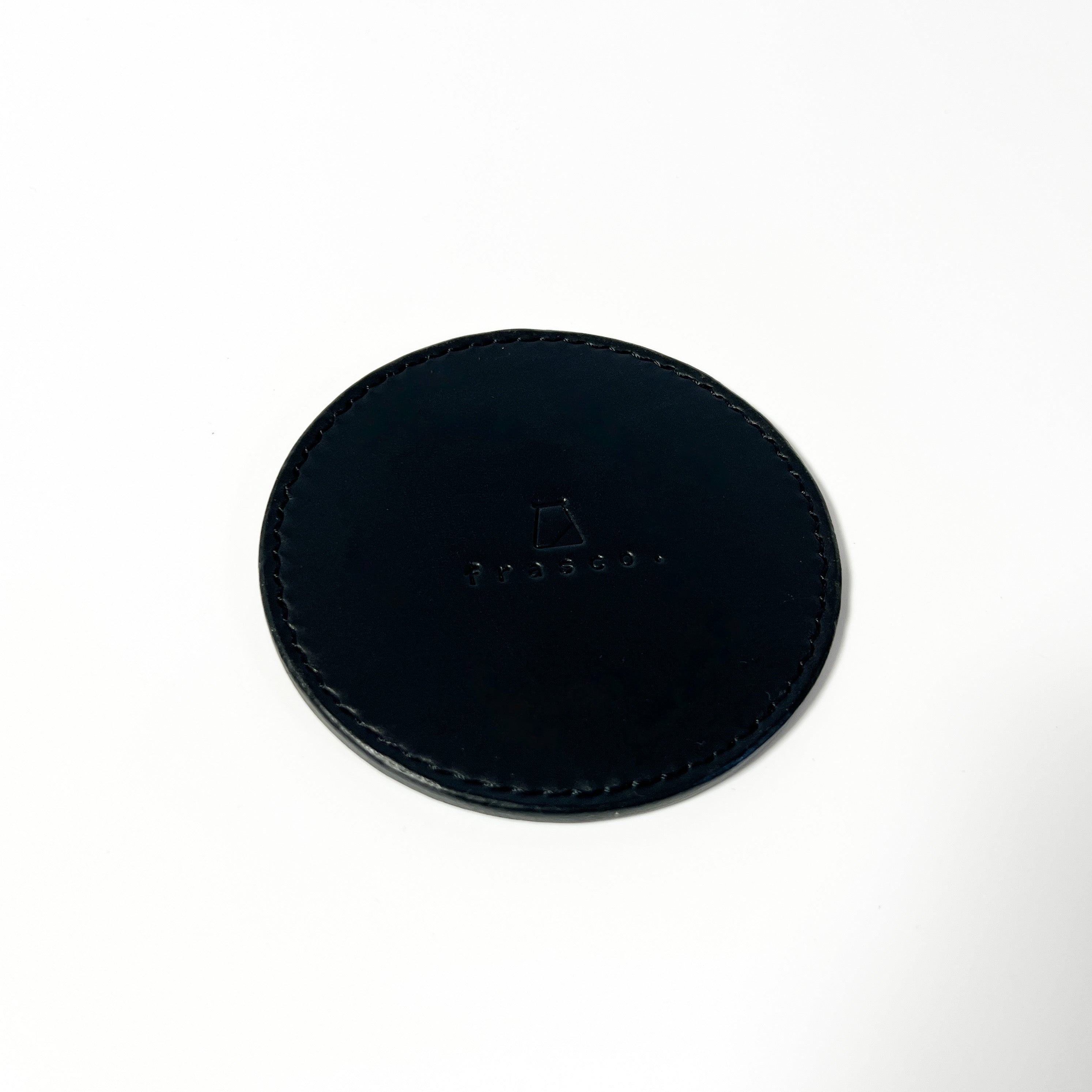 leather coaster