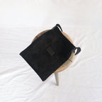 suede mini bag