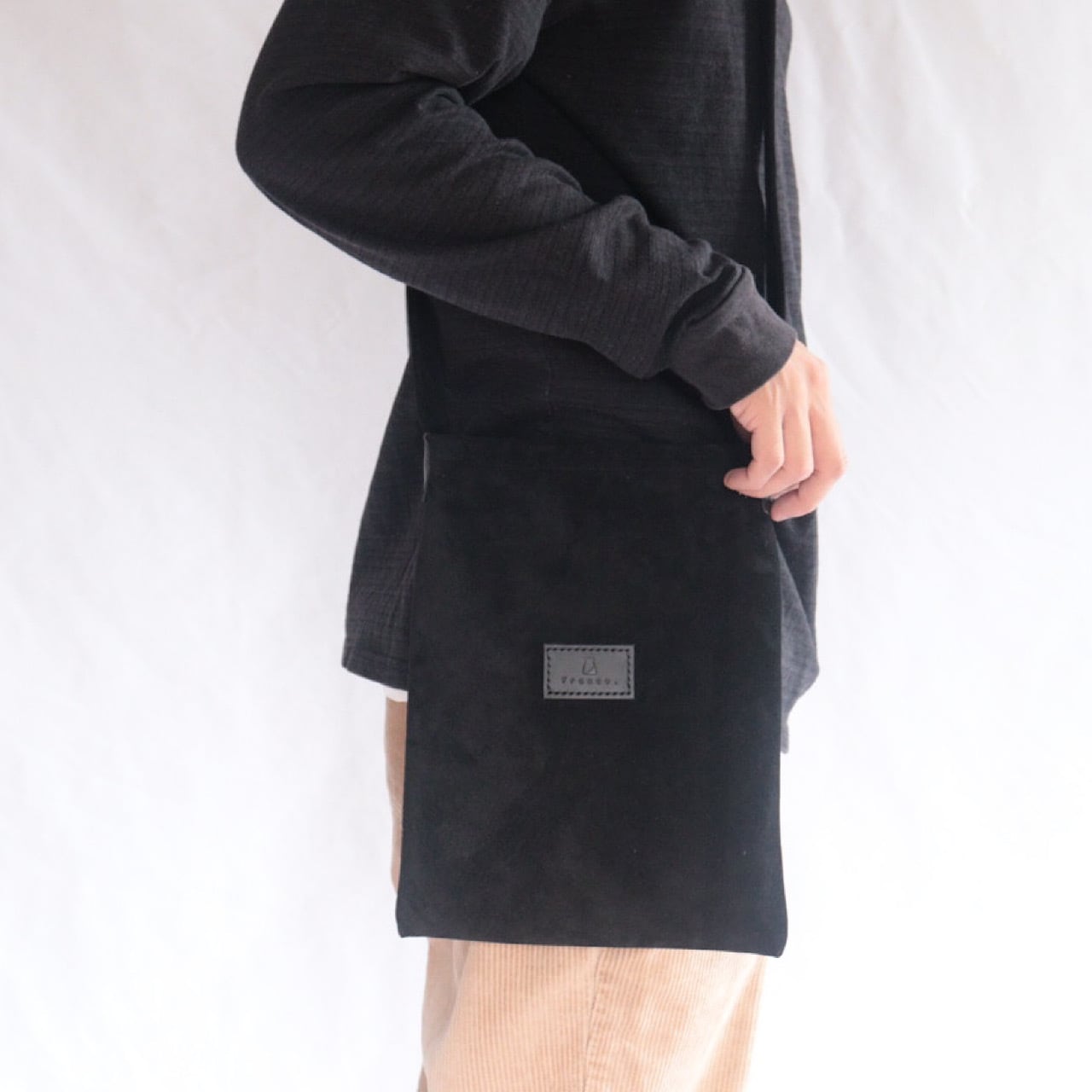 suede mini bag