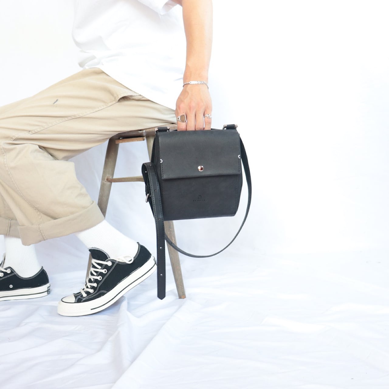 flap shoulder bag