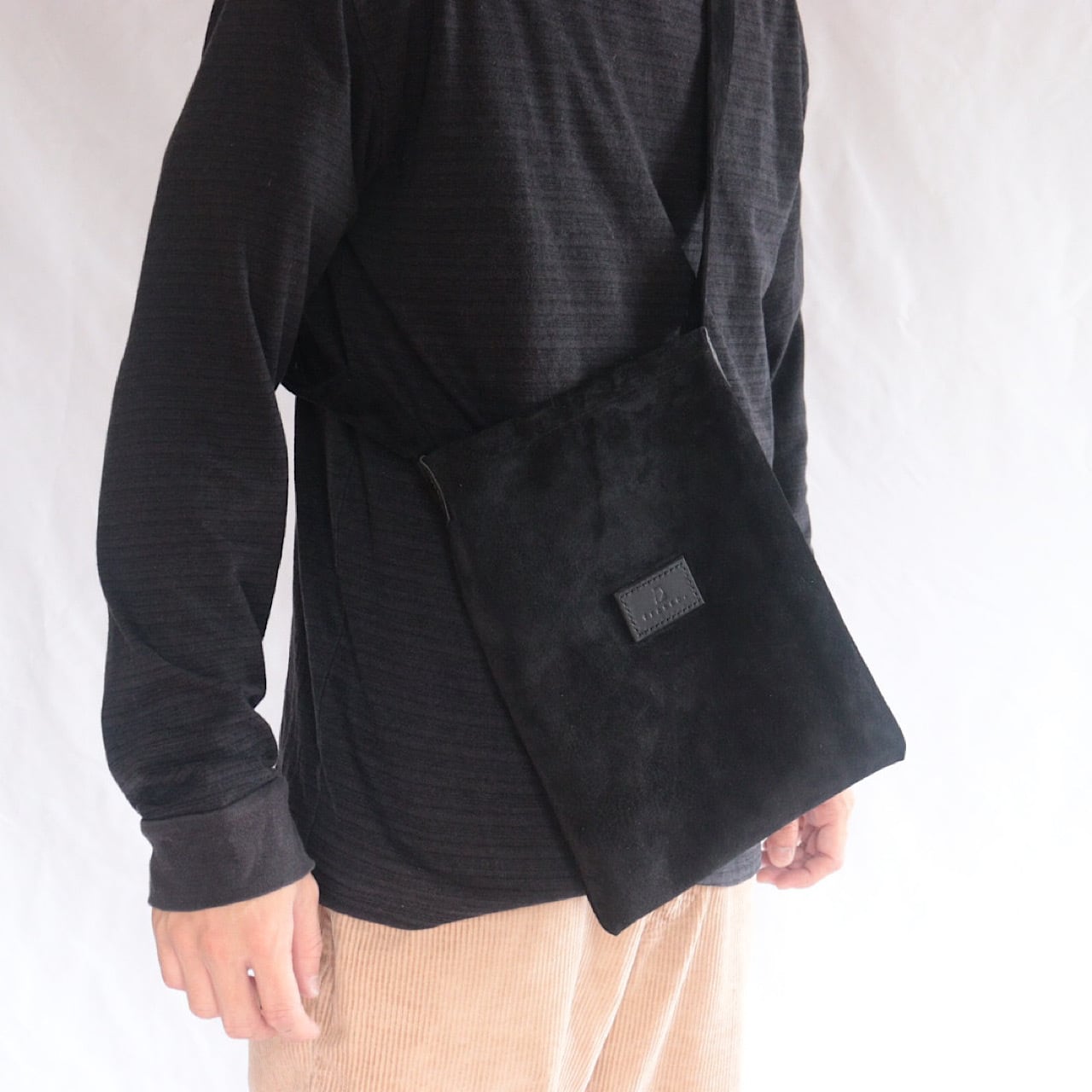 suede mini bag