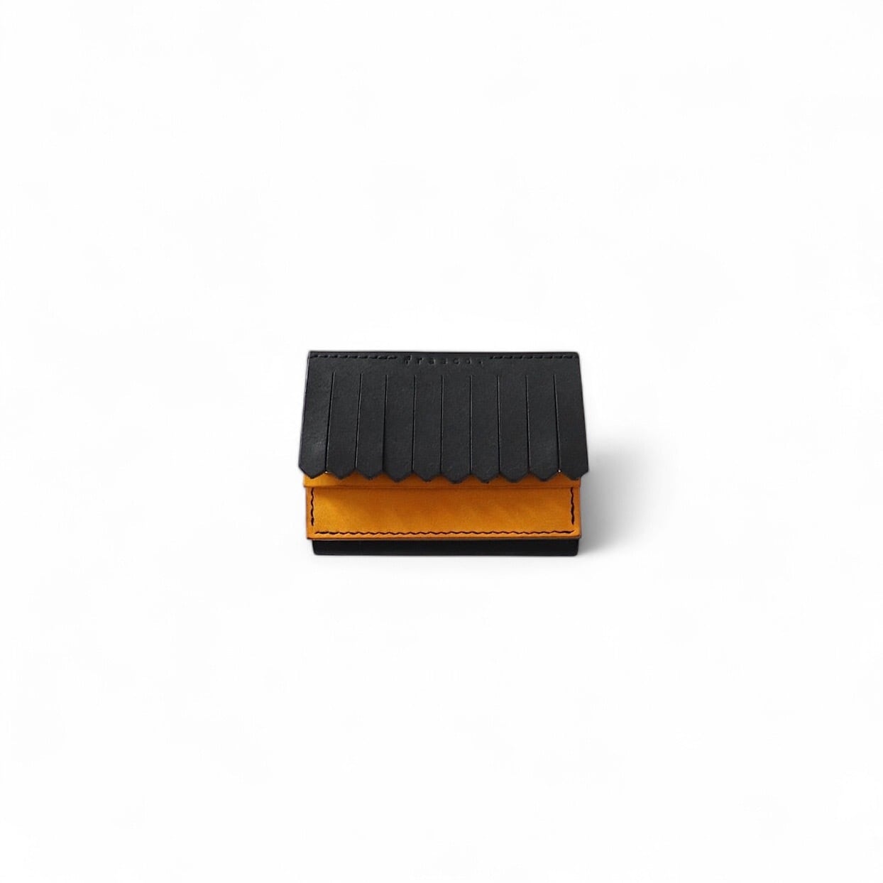 by color fringe wallet