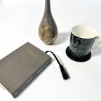 leather coaster