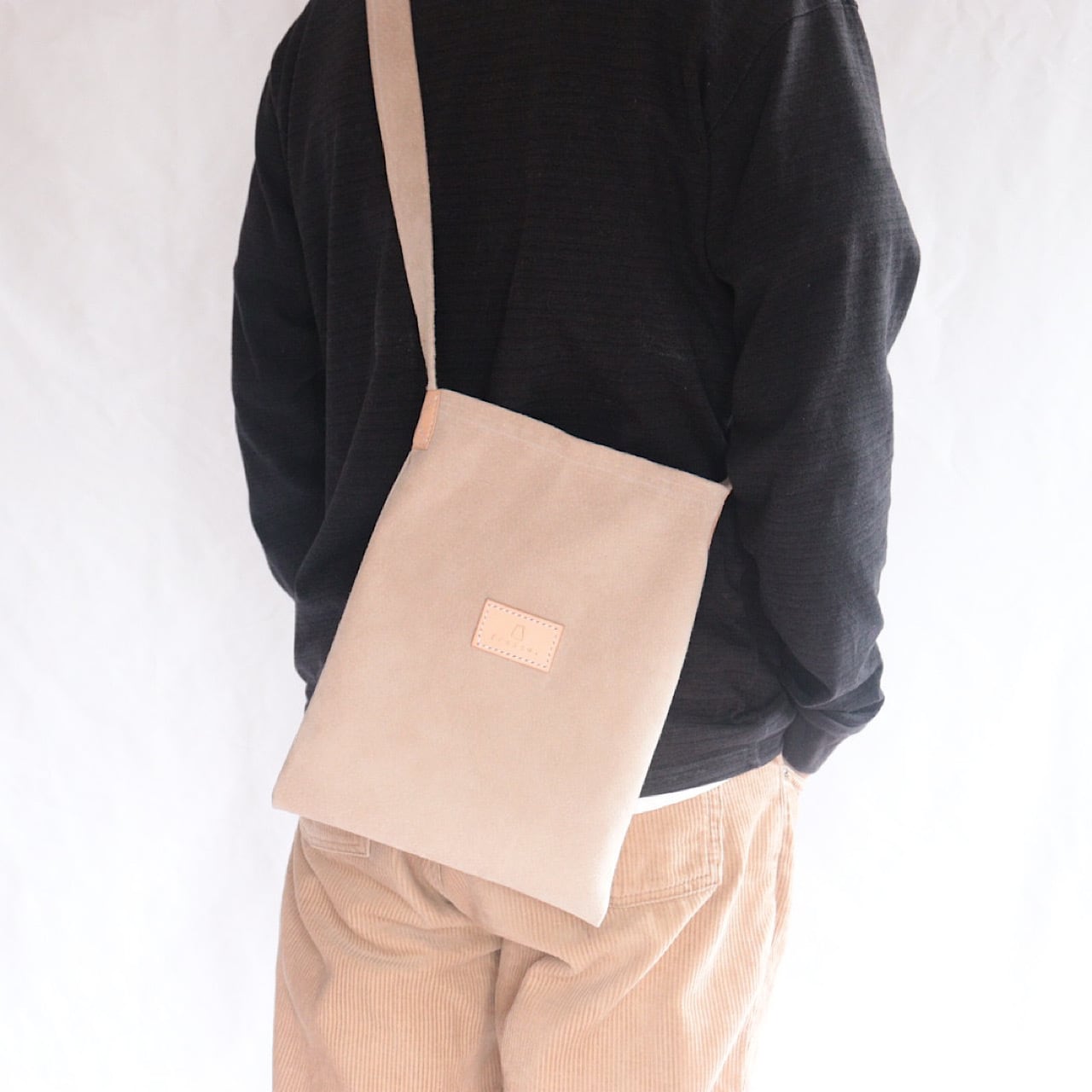 suede mini bag