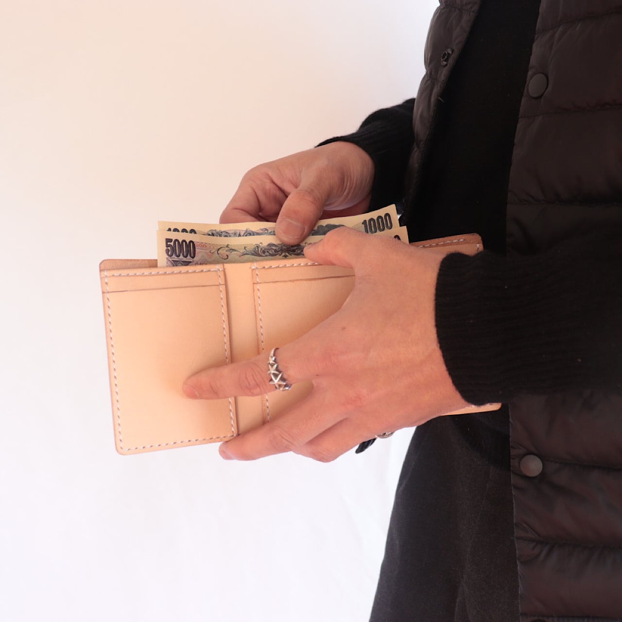 slim mini wallet