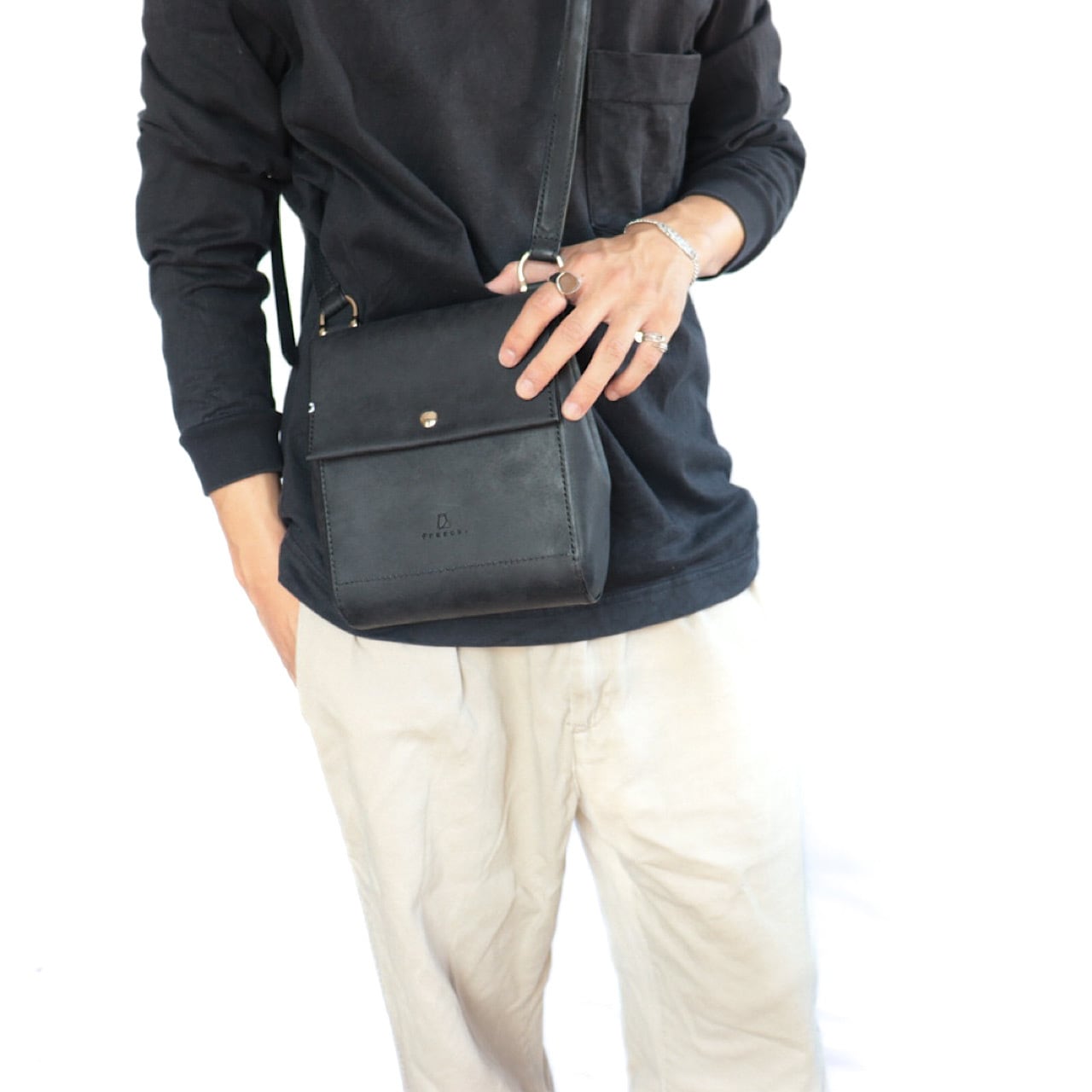 flap shoulder bag