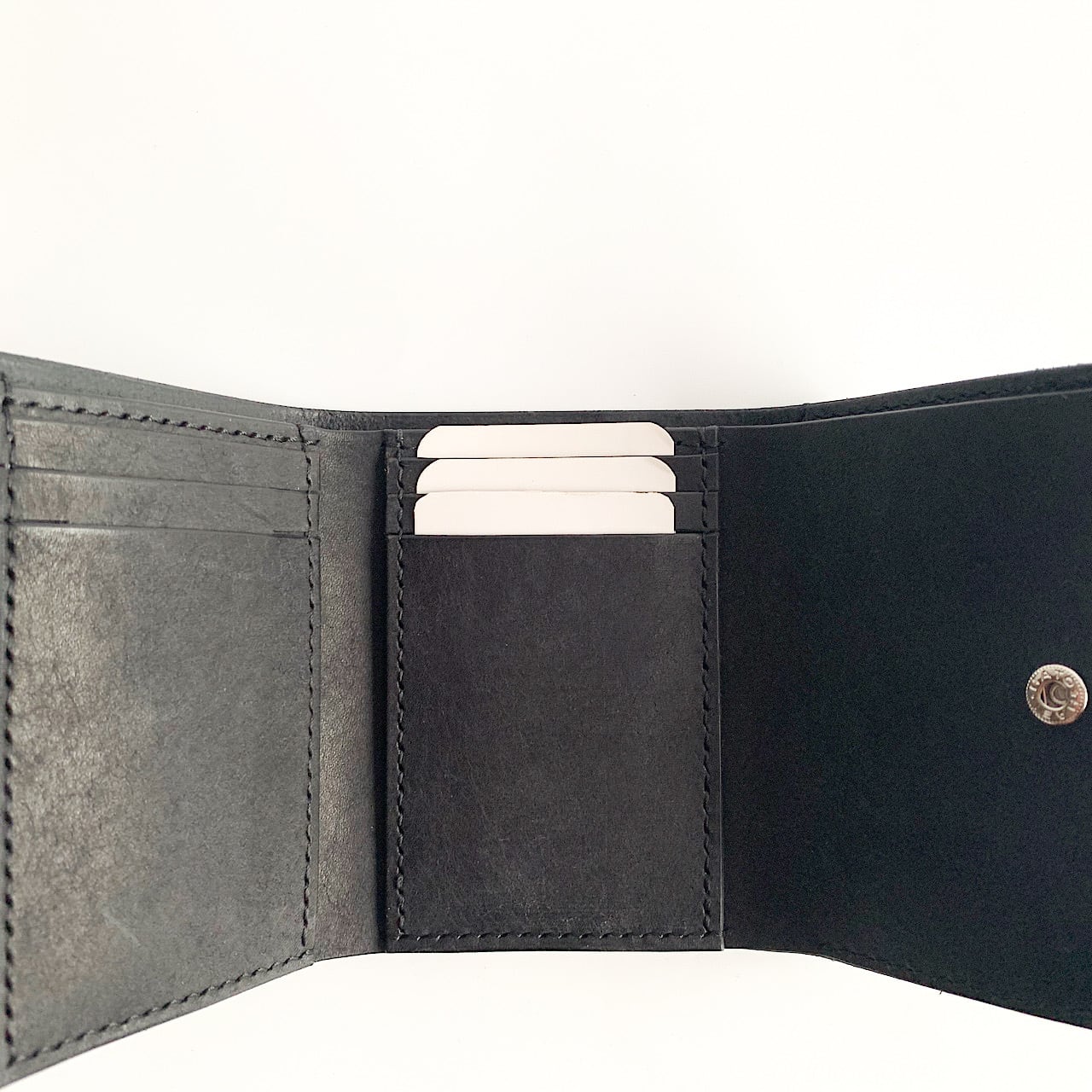 black fringe wallet