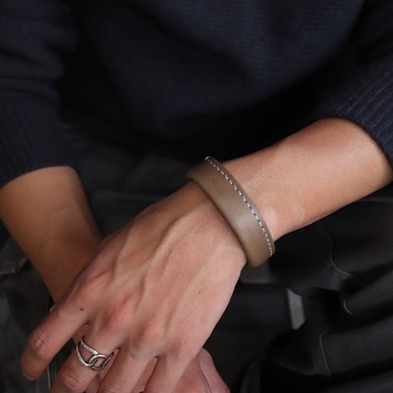leather bangle