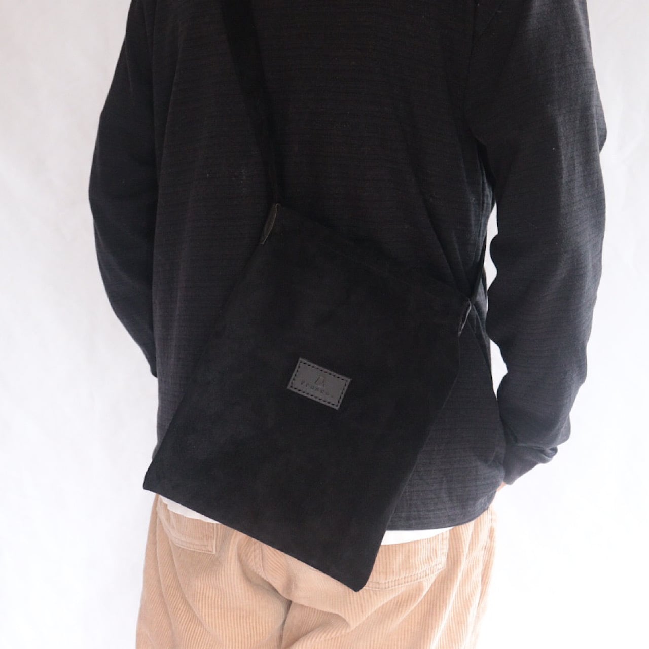 suede mini bag