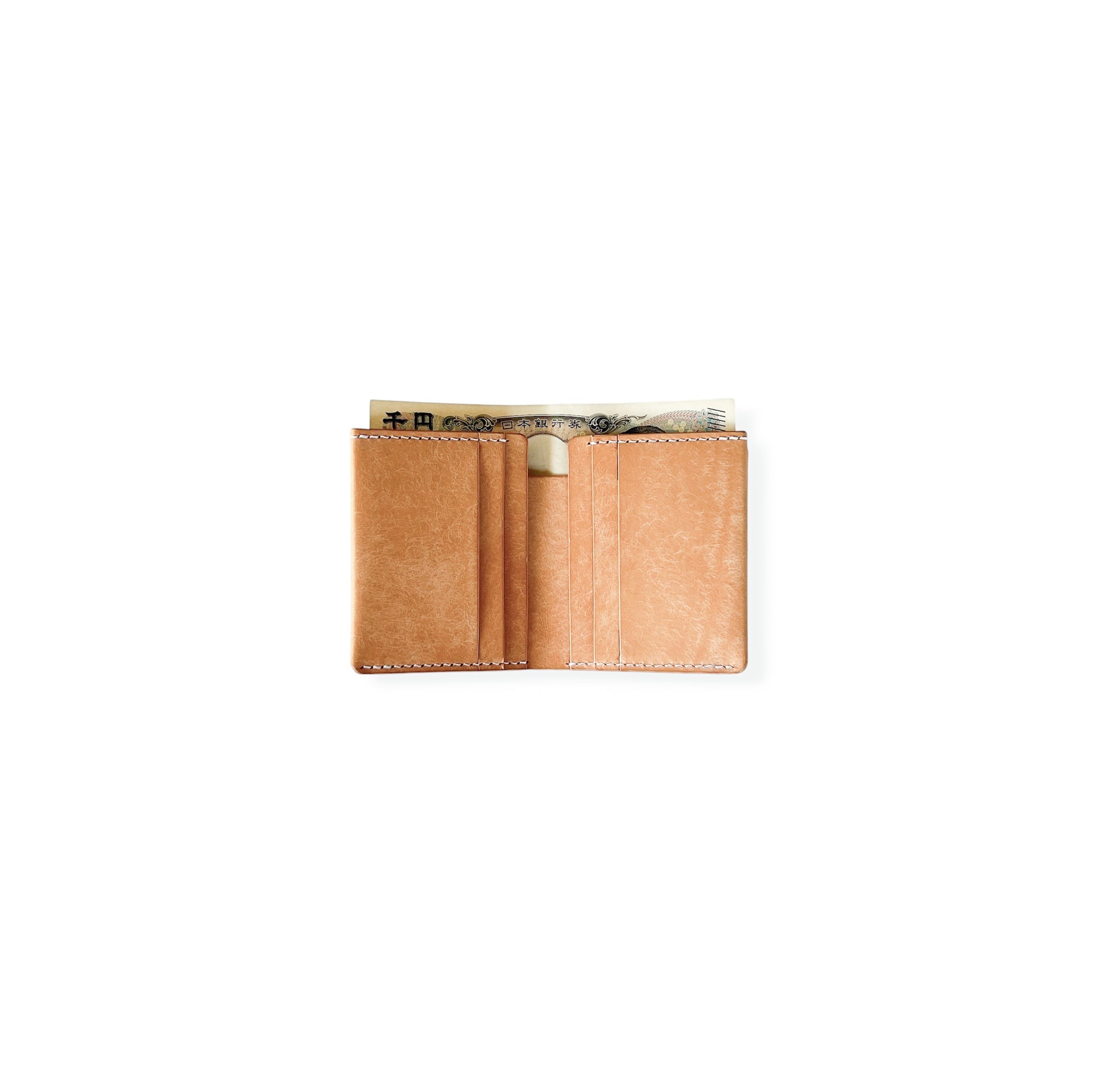 6/1~ 販売開始　compact wallet / natural