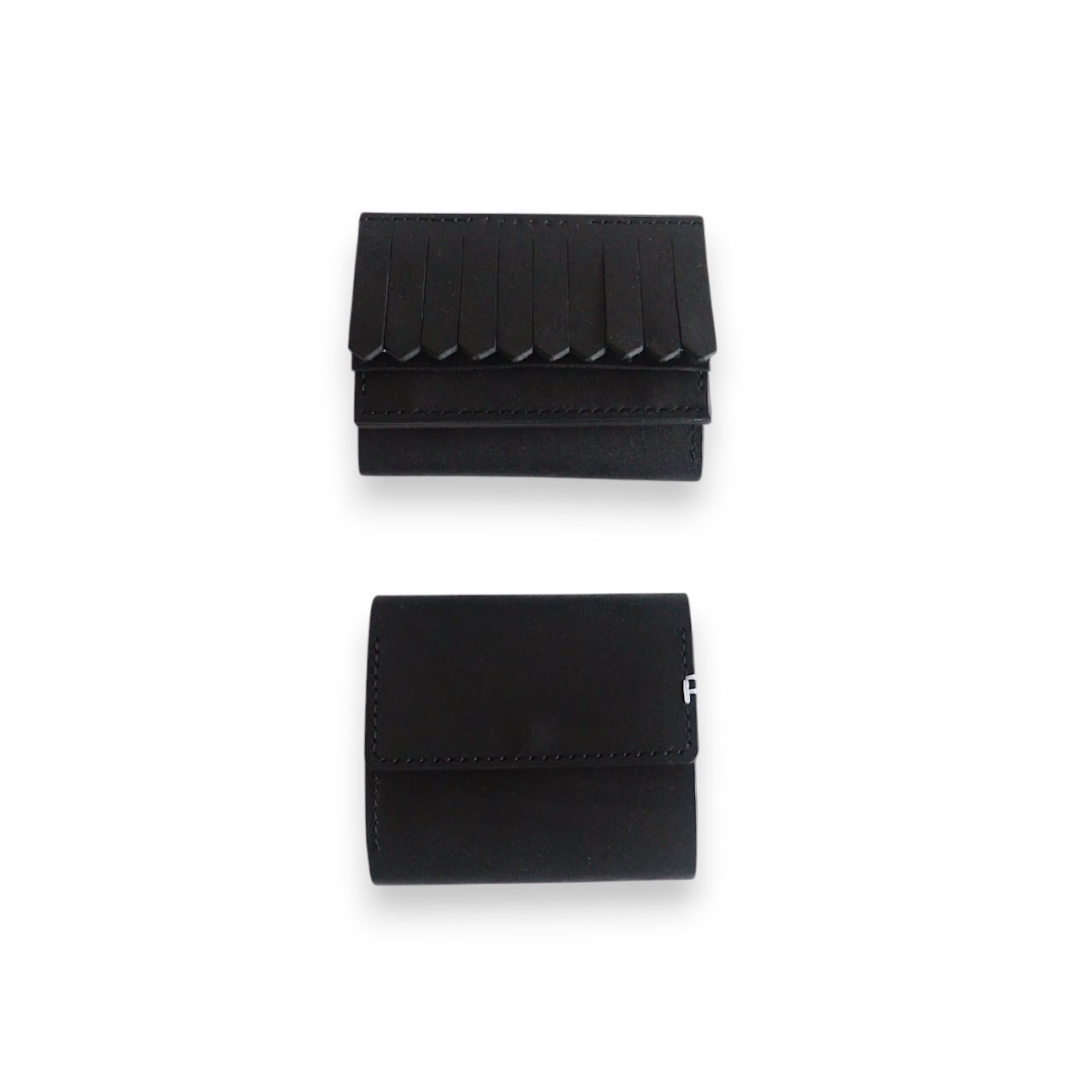 black fringe wallet