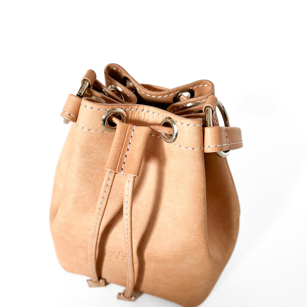 lala purse bag / natural