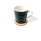 leather coaster