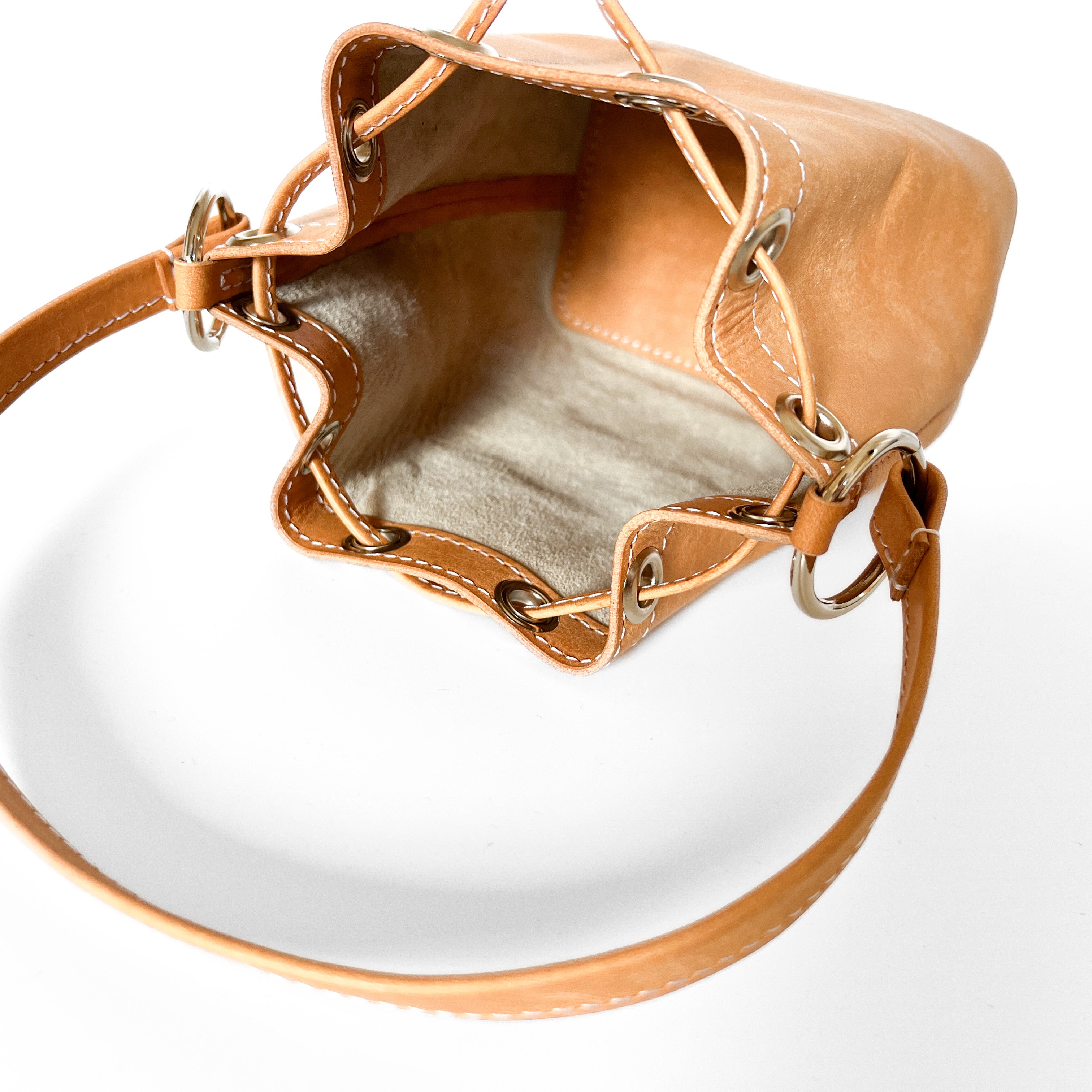 lala purse bag / natural