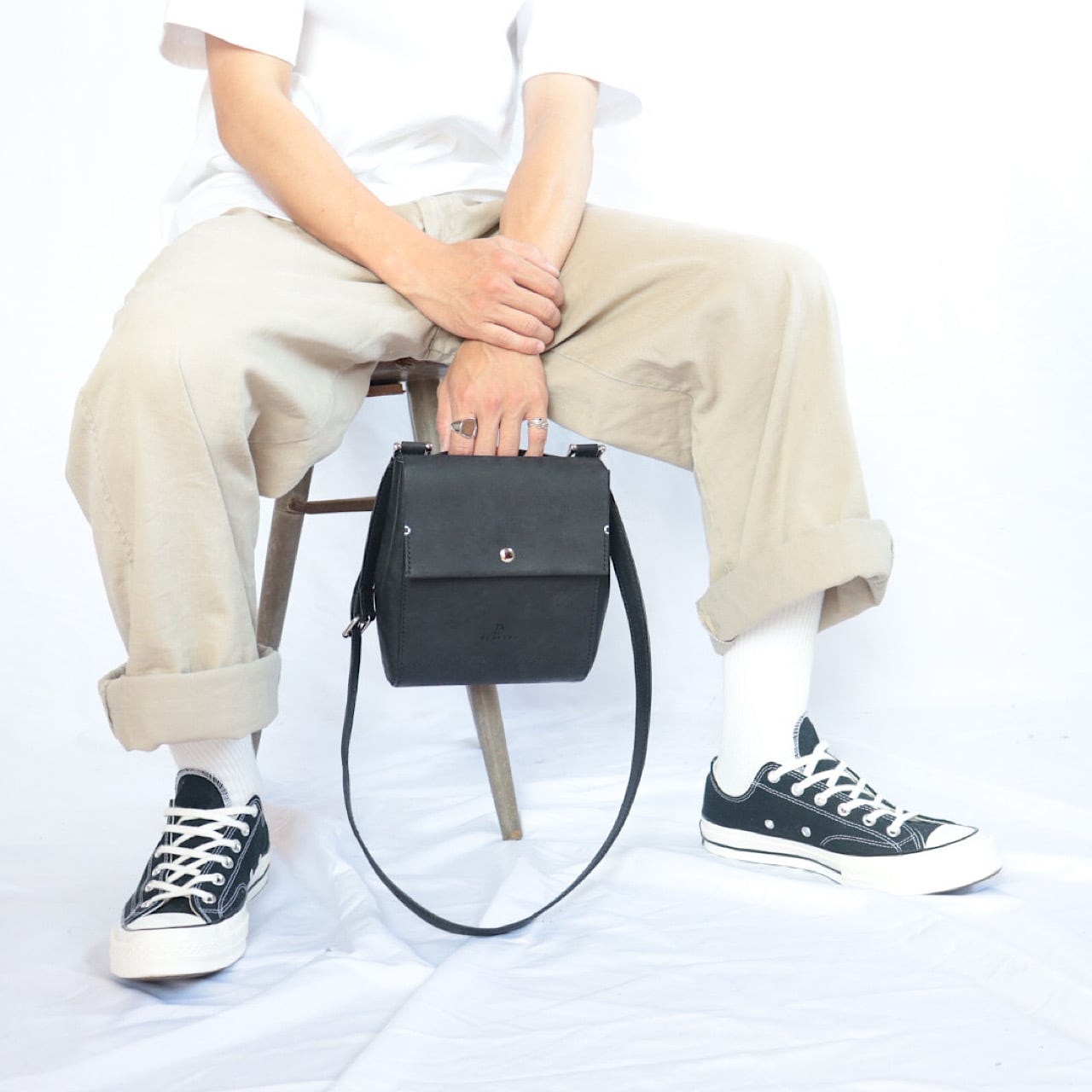 flap shoulder bag