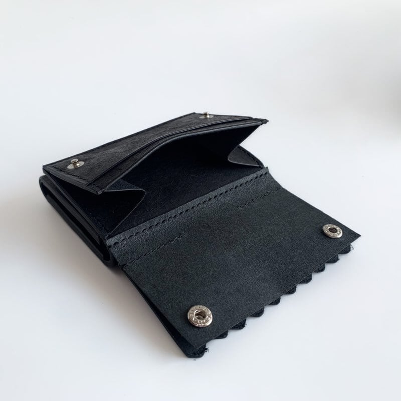 black fringe wallet