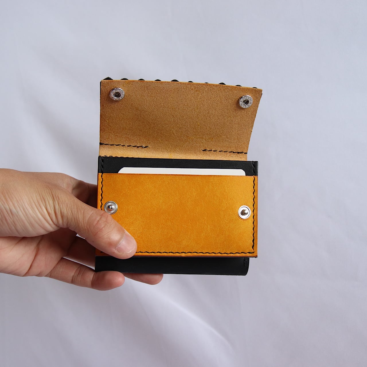 by color fringe wallet