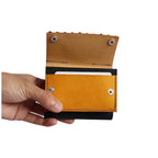 by color fringe wallet