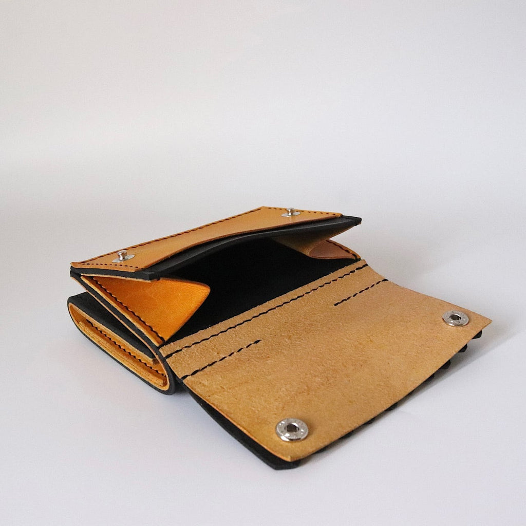 by color fringe wallet