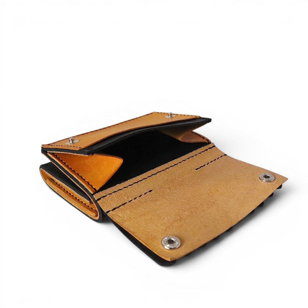by color fringe wallet