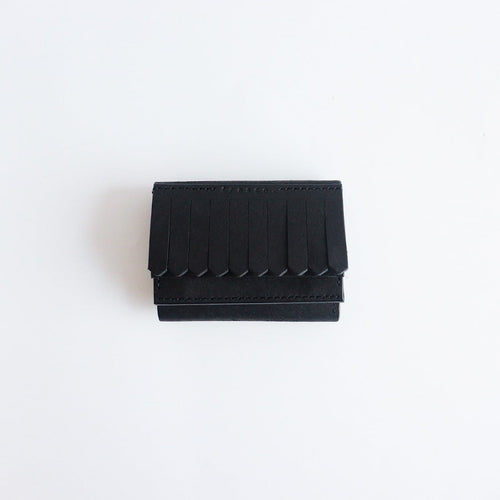 black fringe wallet