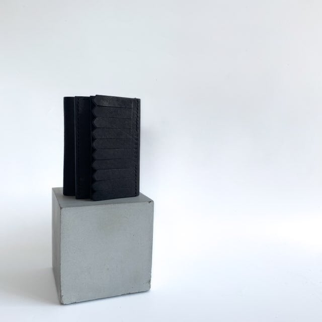 black fringe wallet
