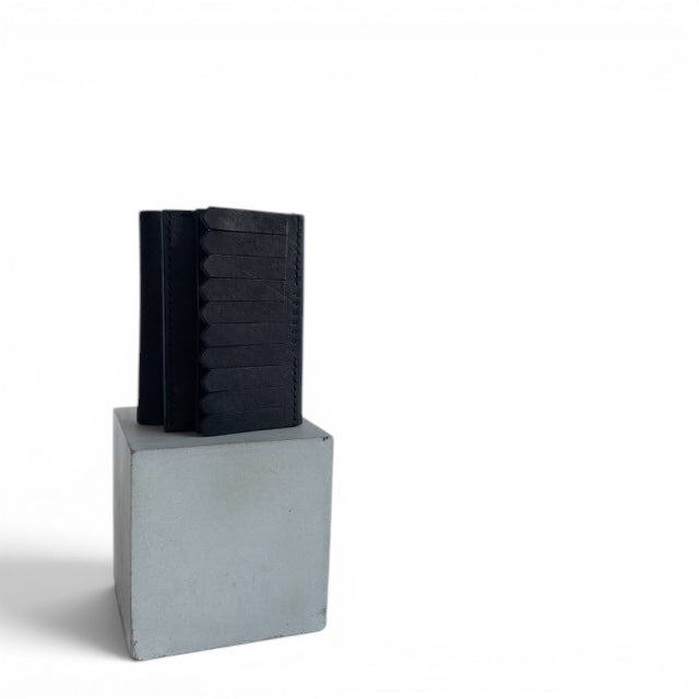 black fringe wallet
