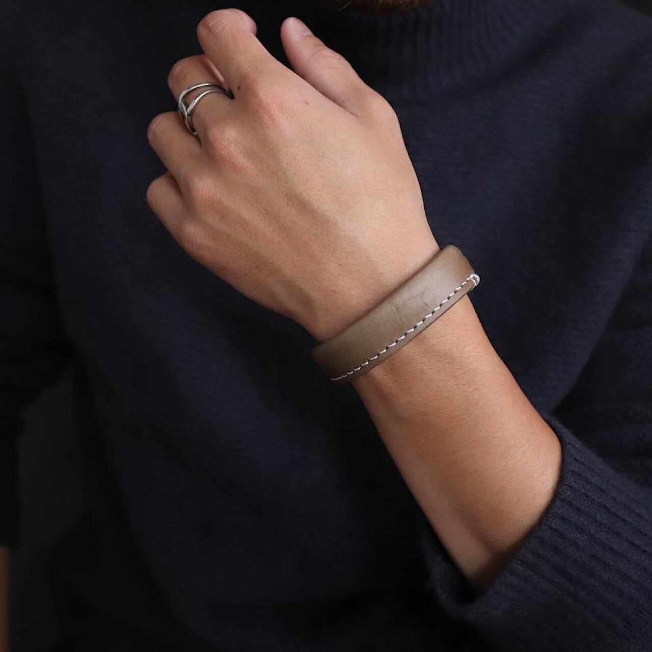 leather bangle