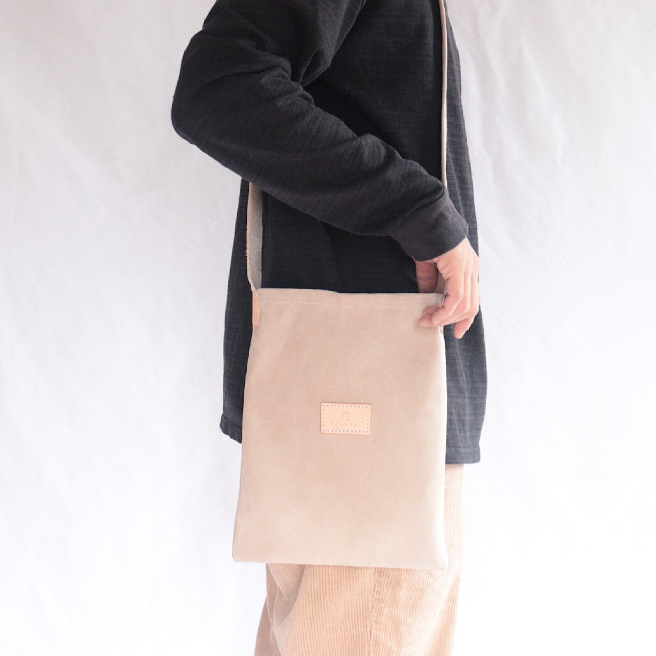 suede mini bag
