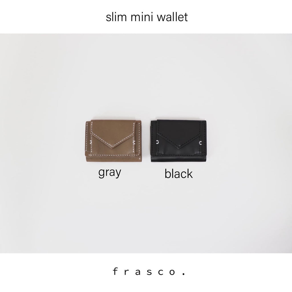 6/2~ 再販 slim mini wallet