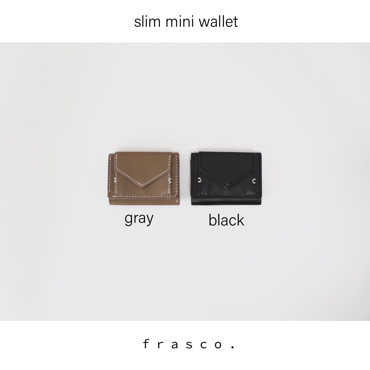 6/2~ 再販 slim mini wallet