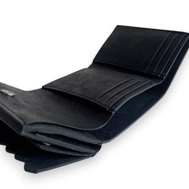 black fringe wallet