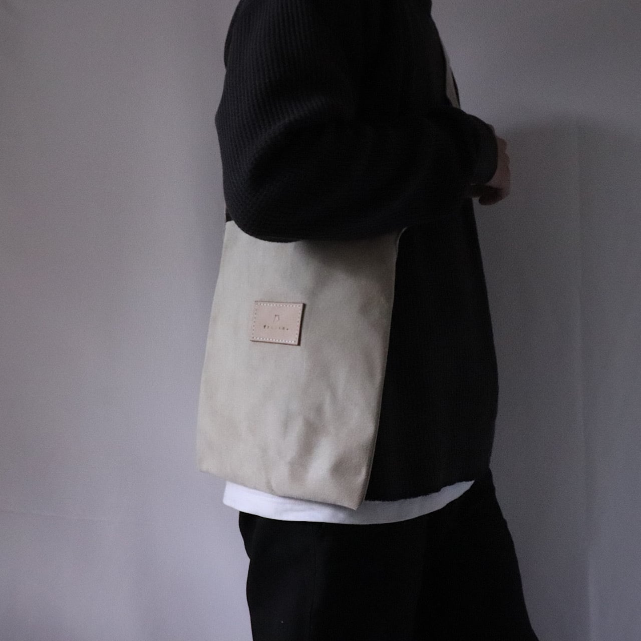suede mini bag