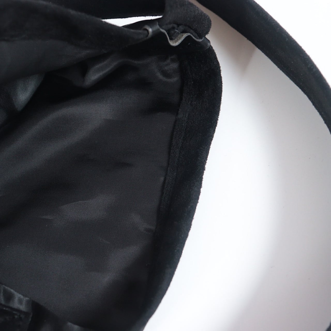 suede mini bag
