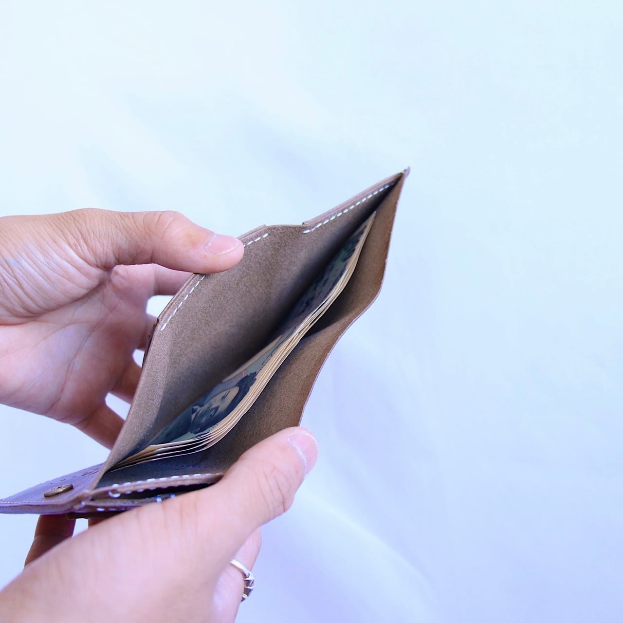 slim mini wallet