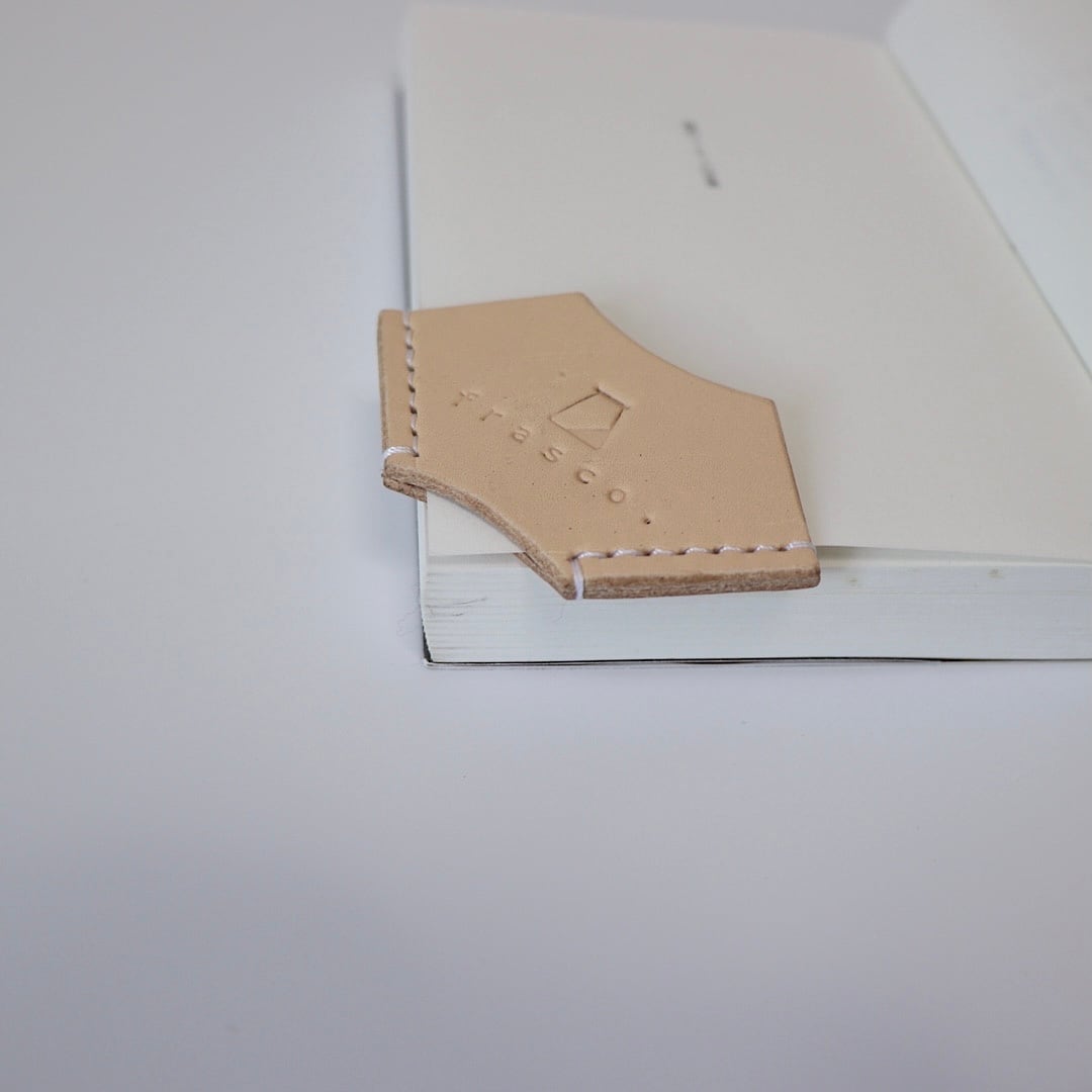 leather bookmark